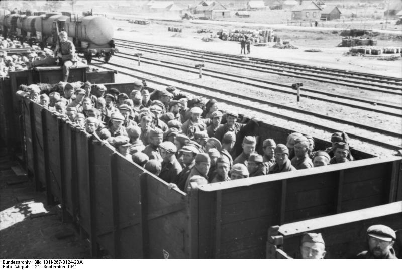 Photo russia - transport prisoners of war