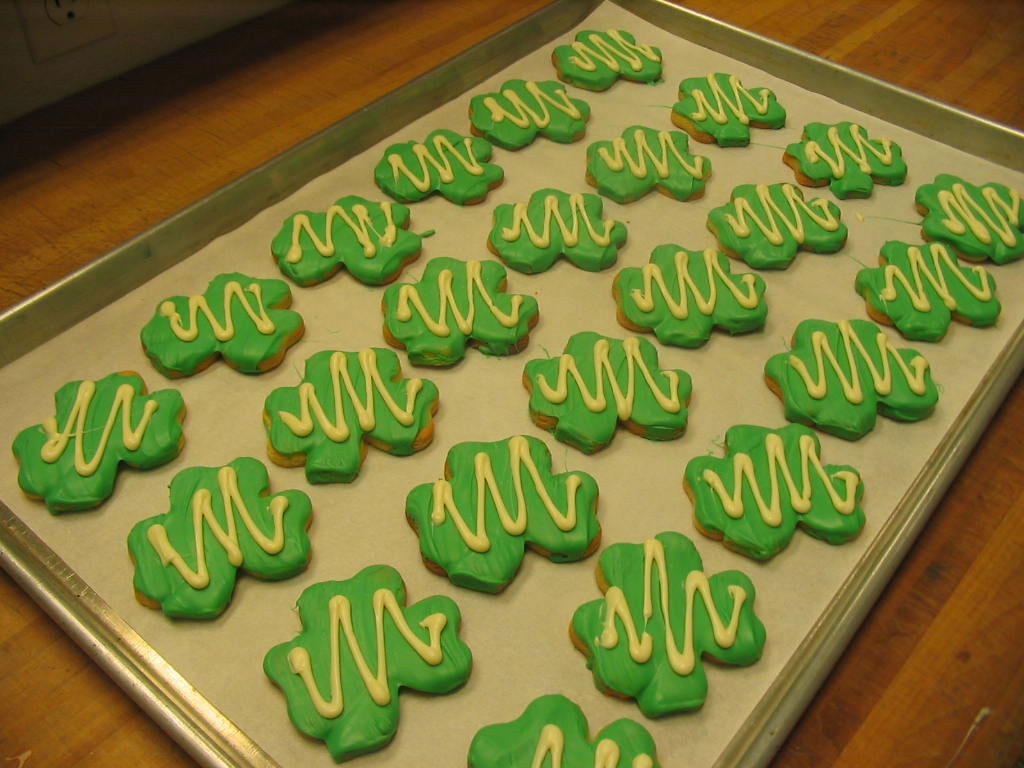 Photo saint patricks day cookies