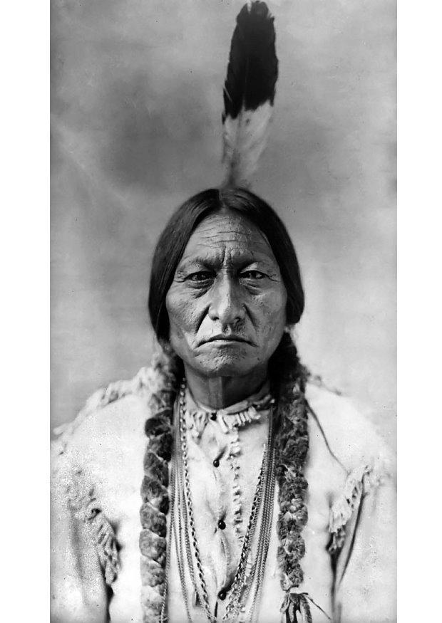 Photo sitting bull