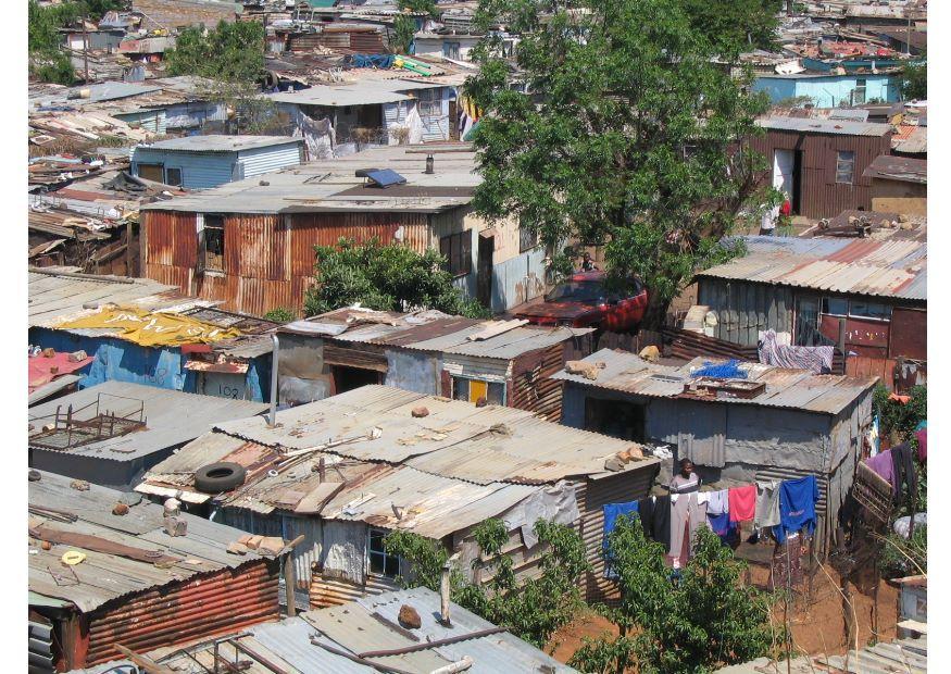 Photo slums in soweto