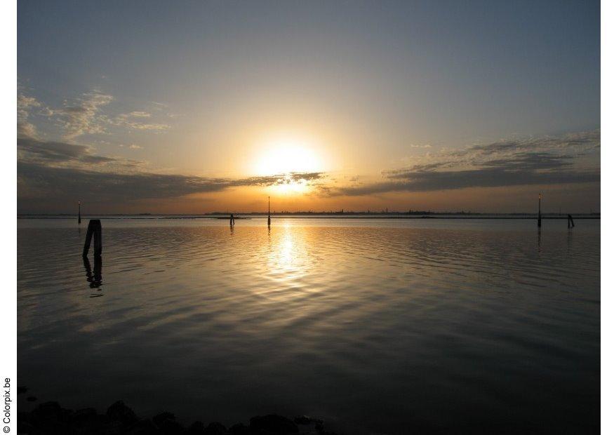 Photo sunset venice