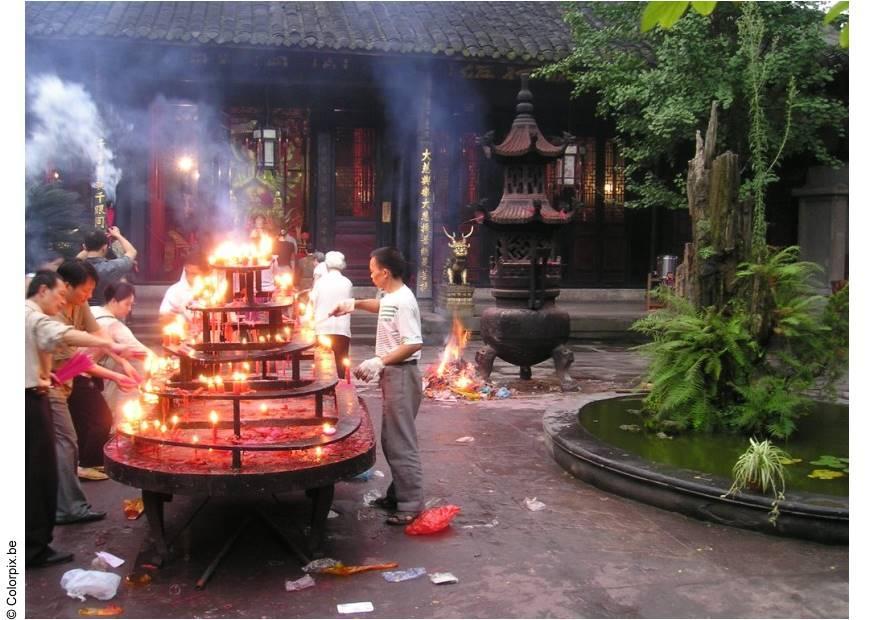 Photo temple in chendu