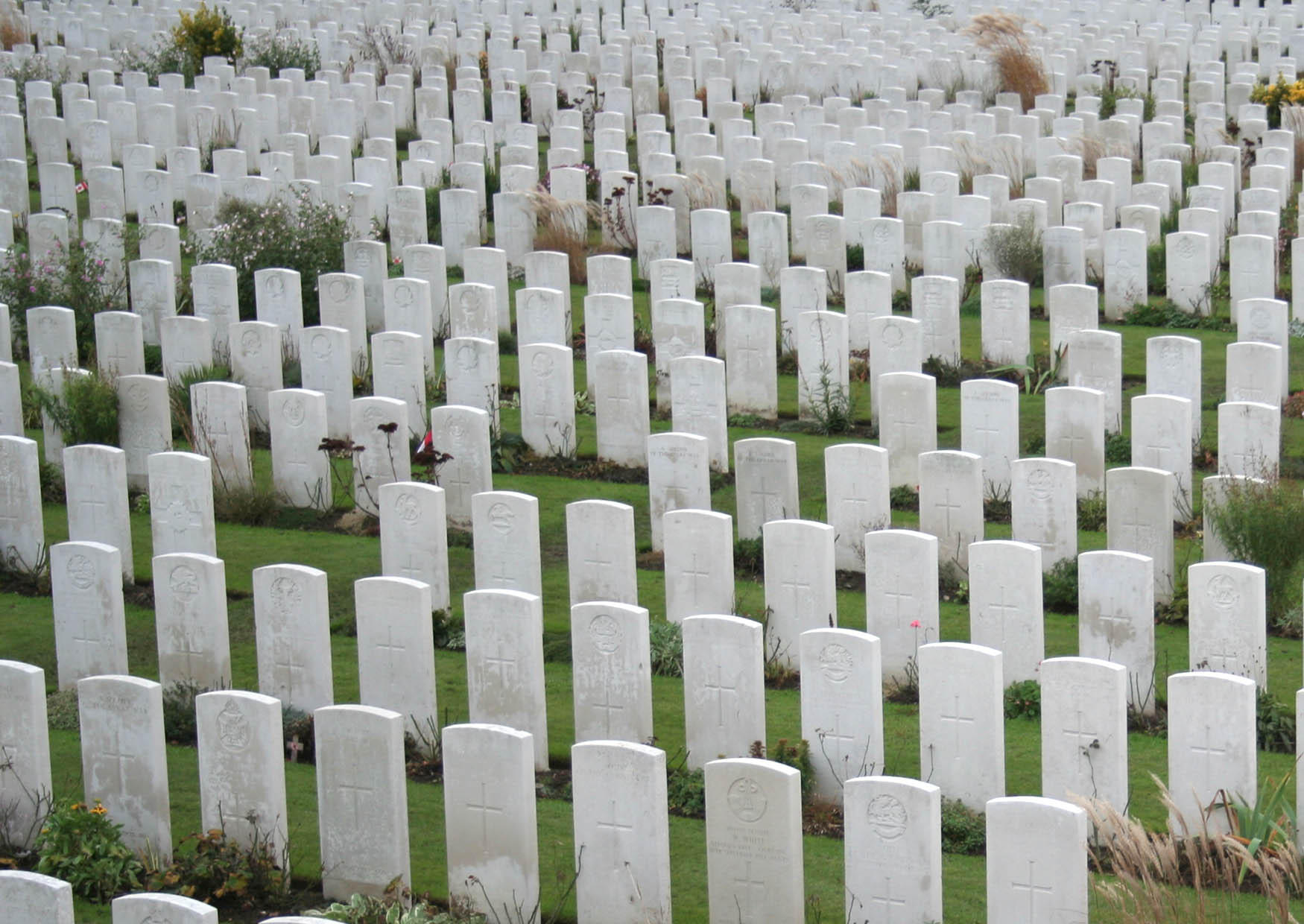 Photo tyne cot cemetary