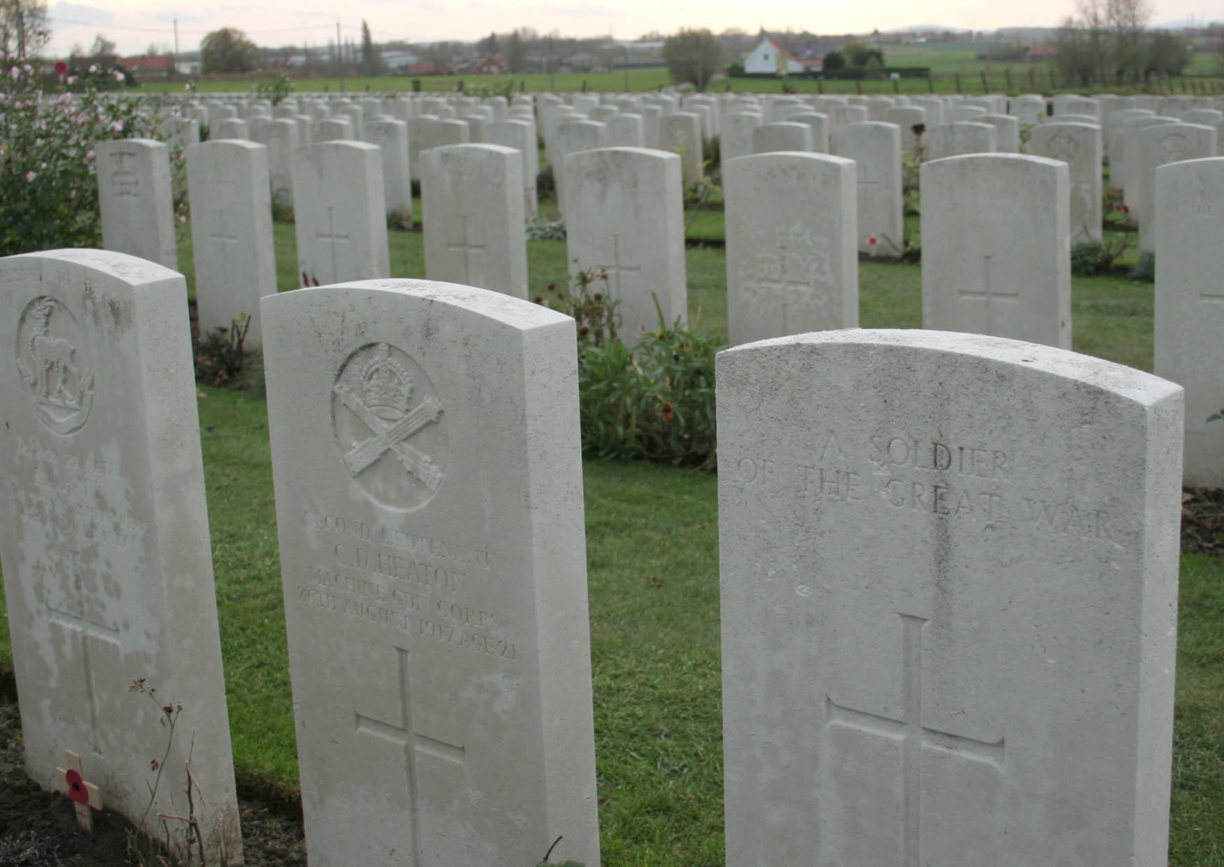 Photo tyne cot cemetary