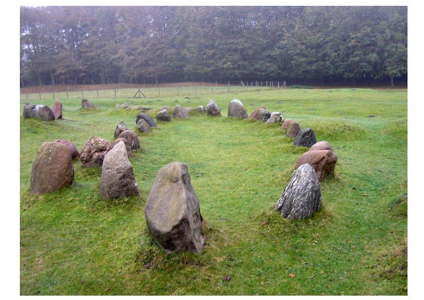 Photo viking burial place