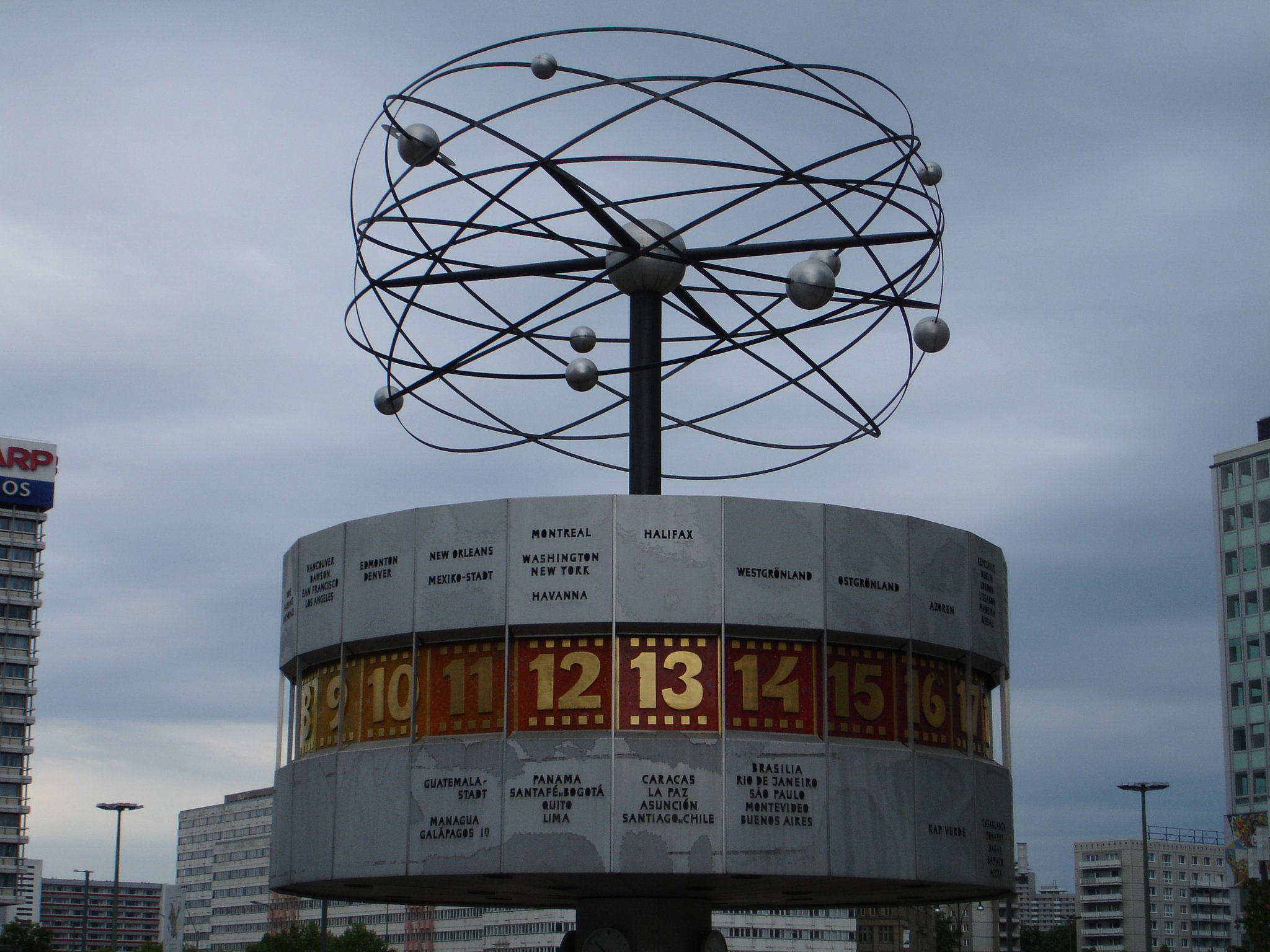 Photo world clock - berlin