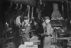 Child Labour - Glass Blowing 1908