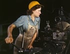 female factory worker - 1942