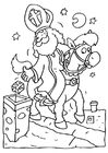 Coloring page Saint Nicholas