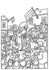 Coloring page Saint Nicholas